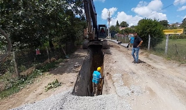 İSU'dan Kandıra'da altyapı yatırımları tam gaz