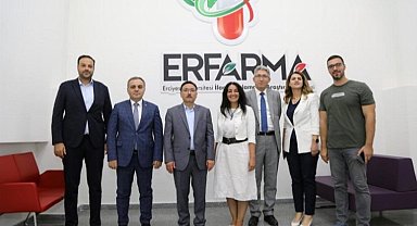 Kayseri dinamiklerinden ERFARMA'ya ziyaret