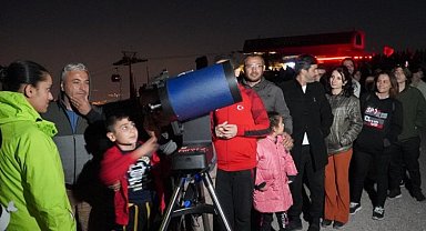 Kayseri Erciyes'te meteor şöleni