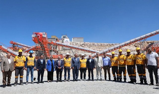Kayseri Kocasinan'dan örnek Konkasör tesisi