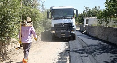 Kayseri Melikgazi'den asfalta yenileme