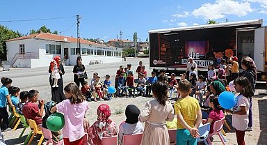 Kayseri Talas'tan gezici kütüphane