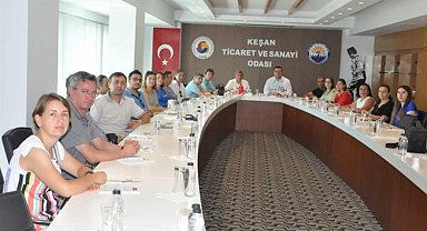 Keşan TSO'dan AB destekli 'yetkinlik geliştirme' projesi sürüyor