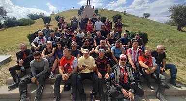 Keşanlı gönüllüler 'Süvarinin İzinde' sürüşünde