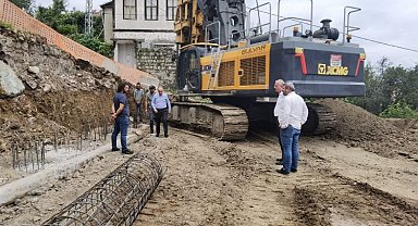 Kültür Sokağı'na ilk kazma vuruldu