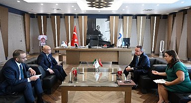 Kuveyt İstanbul Başkonsolosu'ndan Başkan Böcek'e ziyaret