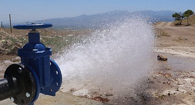 Manisa Alaşehir'de 7 litre verimli yeni sondaj