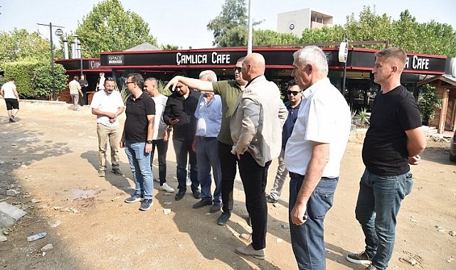 Manisa Uncubozköy sokaklarında cadde düzenlemesi