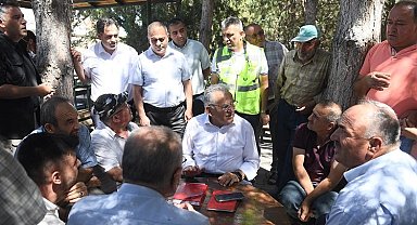 Memduh Büyükkılıç Yemliha sakinleriyle buluştu