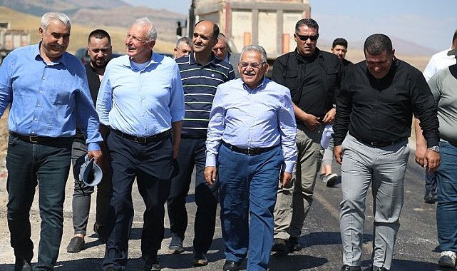 Memduh Büyükkılıç'tan 150 milyonluk yola inceleme