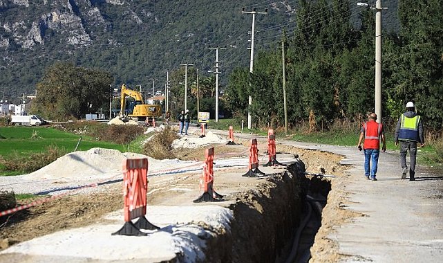 Muğla Büyükşehir'den altyapı atılımı