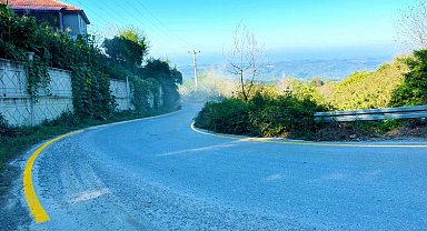 Sakarya'da Kocaali yollarına estetik dokunuş