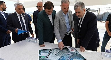 Sanayi ve Teknoloji Bakan Yardımcısı yangın bölgesinde inceleme yaptı