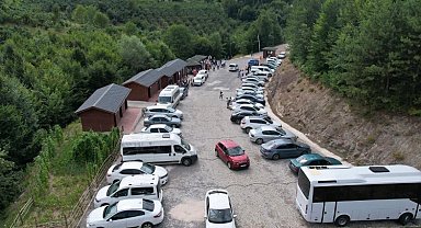 Sarıkaya Mağarası ziyaretçi akınına uğradı