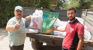 Selden tarlaları zarar gören çiftçilere Kocaeli desteği