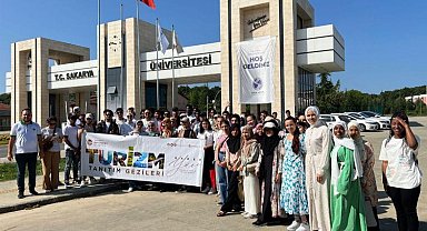 Uluslararası öğrenciler Sakarya'da doğa ve tarih yolculuğunda