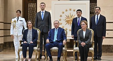 4 ülkenin büyükelçilerinden güven mektubu