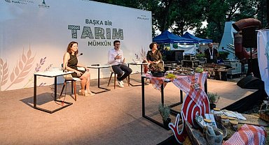92. İzmir Enternasyonal Fuarı'nda gençlerle tarladan sofraya