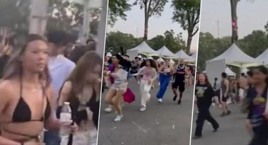 ABD'de müzik festivalinde 'kapasite' izdihamı!