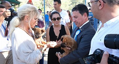 Ajda Pekkan'dan belediye bakım merkezine ziyaret