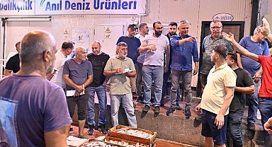 Antalya Muratpaşa'da balık mezadı