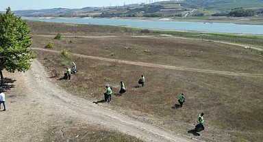 BARAJ HAVZALARINDAN HAFTADA 100 TON ÇÖP TOPLANIYOR