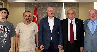 Başkan Büyükakın, Ahilik Kutlama Komitesini konuk etti