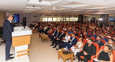 Başkan Seçer, emlak sektörüyle bir araya geldi