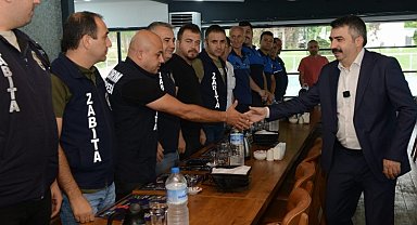Başkan Yılmaz'dan Yıldırım'ın zabıtalarıyla özel buluşma