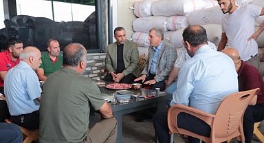 Beyazgül'den Şıracılar esnafına ziyaret