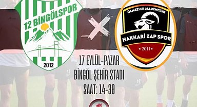 Bingölspor-Hakkari Zapspor maçı bilet ücretleri açıklandı