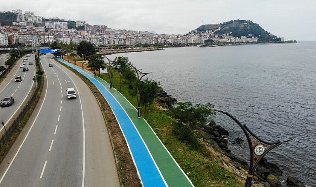 Bisiklet yolunda sona doğru