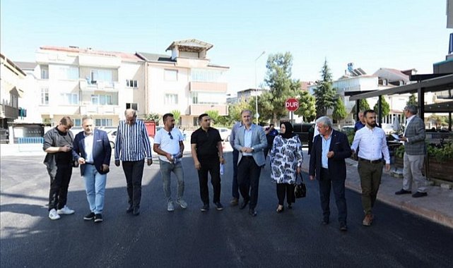 Bursa İnegöl'de yoğun asfalt mesaisi