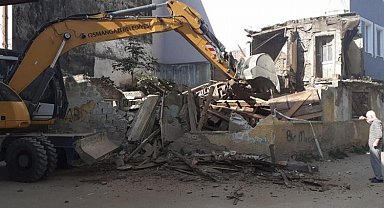 Bursa Osmangazi'de metruklar ortadan kalkıyor