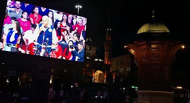 Bursa Osmangazi'de 'Milli' coşku