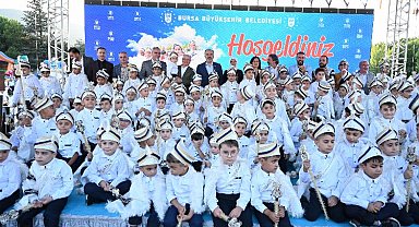 Bursa'da 1000'den fazla çocuk erkekliğe ilk adımını attı