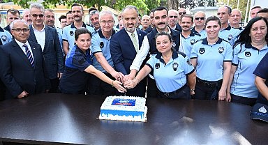 Bursa'da Başkan Aktaş'tan zabıtaya moral ziyareti