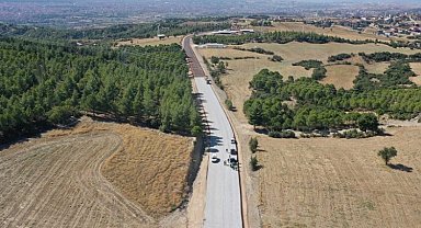 Büyükşehir eski Honaz yolunu yeniliyor