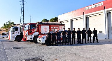 Büyükşehir'in arama kurtarma ekibi Libya'da