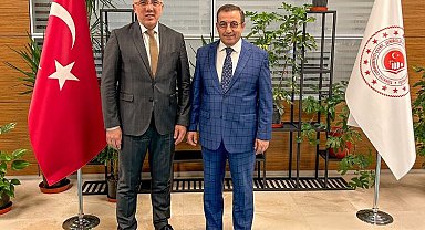 Çevre Bakan yardımcısından Mehmet Savran'a ziyaret