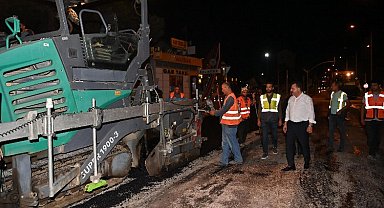 Deforme olan yollara trimer kazısı