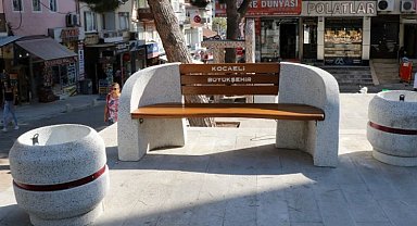 Derince Kent Meydanı'na kentsel donatı