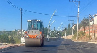 Dilovası'nda üstyapı çalışmaları sürüyor