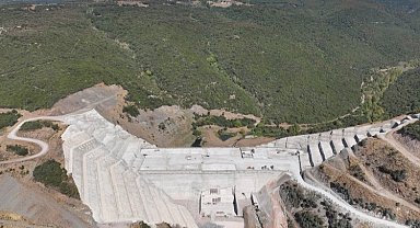 DSİ Bursa Gölecik Barajı'nda çalışmaları sürdürüyor