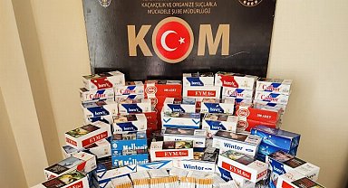 Düzce'de kaçak tütün mamülleri denetimi yapıldı