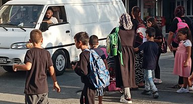 Edirne Keşan'da ortaokul velilerinden trafik isyanı