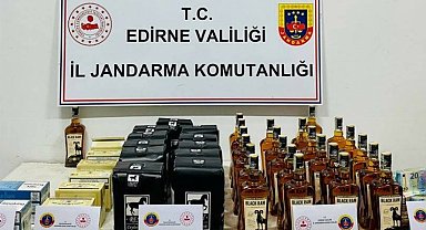 Edirne'de gümrük kaçaklarına el konuldu