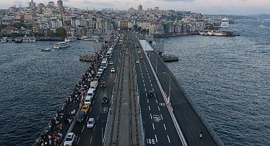 Galata'da çalışmalar tamamlandı... Depreme karşı direnç arttırıldı