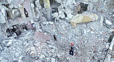 Gerçek enkazda deprem tatbikatı