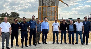 İpsala'da çeltik hasadı başladı